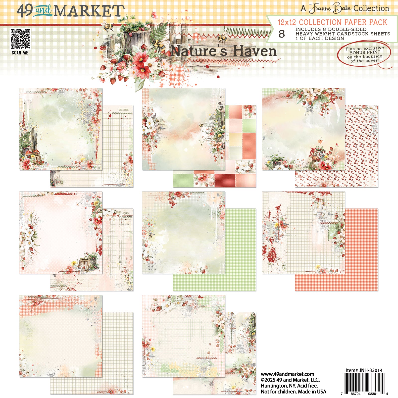 49 & Market Nature's Haven 12x12 Collection Pack